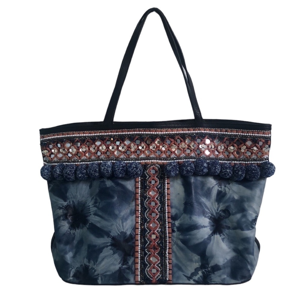 Rebecca Minkoff Mini Poms Tiny Medallions Tote Bag